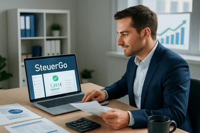 SteuerGo Erfahrungen 2025 – Test, Kosten und Vergleich für Selbstständige